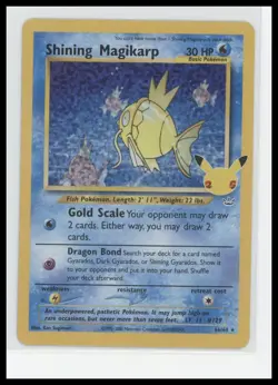Shining Magikarp #66 – Pokemon Celebrations Classic Collection Holo - Image 1