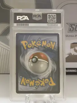 PSA 9 Reshiram & Charizard GX Full Art Figure Collection Promo Pokemon #SM201 - Image 2