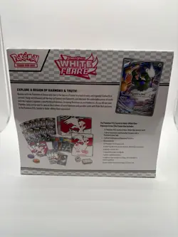 White Flare Pokemon Center Elite Trainer Box PC ETB (Exclusive) New And Sealed - Image 3
