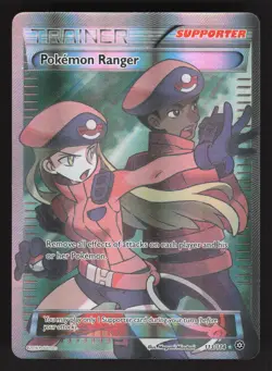 Pokemon Ranger 113/114 Pokemon TCG XY - Steam Siege NM - Image 1