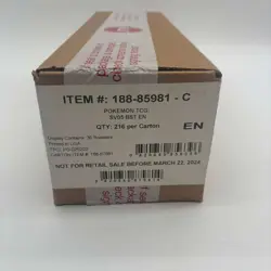 Pokemon TCG Scarlet & Violet Temporal Forces Booster 6-Box Case SEALED SV05 - Image 1