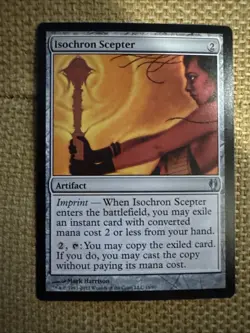 Isochron Scepter Magic #188 Artifact FAST Shipping! MTG Magic The Gathering. - Image 1