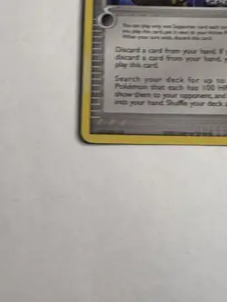 Pokemon TCG Holon Mentor 93/113 EX Delta Species Trainer Reverse Holo 2005 - Image 2