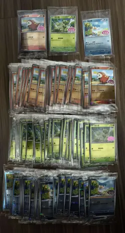 2025 Pokemon TCG S-CHN Gem Pack PROMO 120/SV-P Fuecoco Quaxly Sealed Lot*90 AY15 - Image 1