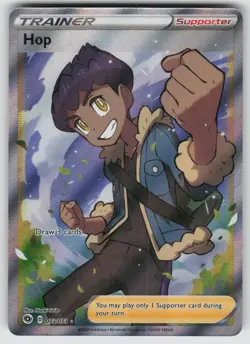 Hop (Full Art) Ultra Rare Champion's Path 73/73 Pokemon - Image 1