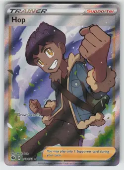 Hop (Full Art) Ultra Rare Champion's Path 73/73 Pokemon - Image 1