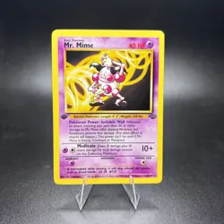 Mr. Mime 22/64 Jungle 1st Edition Non Holo Ungraded Near Mint Pokemon -g - Image 1