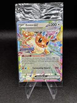 Eevee ex 075/131 Pokemon SV8.5 Prismatic Evolutions Stamped Surprise Box Promo - Image 1