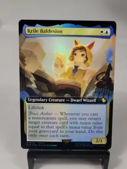 MTG - Commander: Final Fantasy - Krile Baldesion - Extended Art - FOIL - Image 1