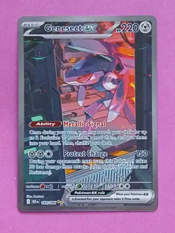 Pokemon Black Bolt Genesect ex 169/086 Special Illustration Rare - Image 1