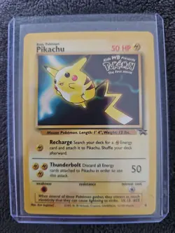 Pokemon 1st Movie Promos Stamped Pikachu 1999 Near Mint Condition Wotc Vintage - Image 1
