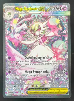 2025 Pokemon Mega Evolution #178/132 Mega Gardevoir ex Special Illustration Rare - Image 1