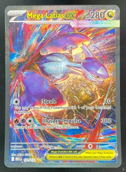 2025 Pokemon Mega Evolution #181/132 Mega Latias ex Special Illustration Rare - Image 1