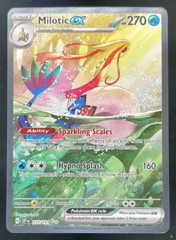 2024 Pokemon Surging Sparks #237/191 Milotic Ex - Image 1