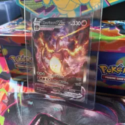 2022 Pokemon SWSH261 Charizard VMAX Black Star Promo Full Art - Image 3