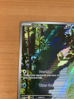 Pokemon Psyduck Full Art Illustration Rare Holo 175/165 Sv: Scarlet & Violet 151 - Image 5