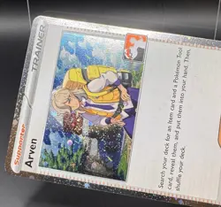 Arven 166/198 *Swirl* Scarlet & Violet Cosmos Holo Play Stamped Pokemon TCG NM - Image 2