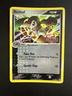 Nuzleaf 36/108 Power Keepers Reverse Holo Pokemon Near Mint - Image 1