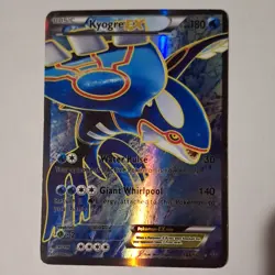 Pokemon Kyogre EX 148/160 XY-Primal Clash Ultra Rare Holo 180 HP Basic English - Image 1