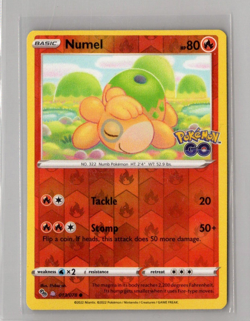 Numel (Peelable Ditto) 013/078 Pokemon GO Reverse Holo NM - Image 1