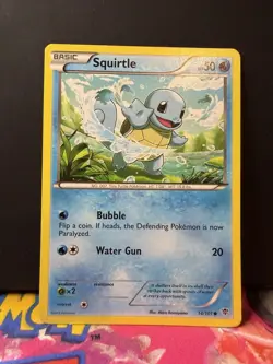Squirtle 14/101 Plasma Blast Pokemon TCG Common LP Regular - Image 1