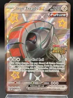 Great Tusk Iron Threads Ex Premium Collection - Promo Set (4) Pokemon TCG NM - Image 5