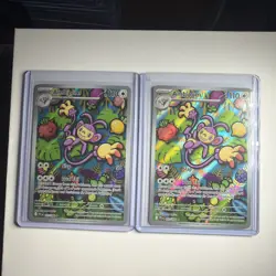 2 X 2025 Pokemon Phantasmal Flames Ambipom Illustration Rare #107/094 - Image 1