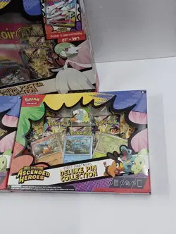 Lot of 5 Pokemon TCG Ascended Heroes Deluxe Pin Poster Premium Collection SEALED - Image 5