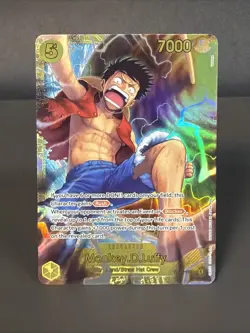 One Piece TCG Monkey.D.Luffy (OP15-119) OP15-119 Adventure on Kami's Island Foil - Image 1