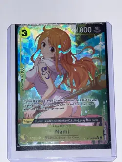 Bandai One Piece Nami ST29-008 Special Full Art Holo Starter Deck 29 Egghead - Image 1