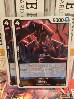 1x - One Piece TCG The Best Vol. 2 PRB-02 - Shiryu R PRB02-015 NM - Image 1