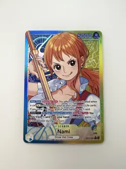 One Piece - Nami - OP11-041 Leader - Alternate Art - EN Holo - Image 1
