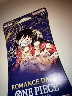 OP01 One Piece Sleeved Booster Pack Romance Dawn Sealed - Image 2