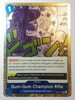Gum-Gum Champion Rifle EB01-028 One Piece - Image 1