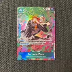 OP15 Treasure Rare Roronoa Zoro OP13-037 English NM Foil - Image 1
