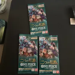 One Piece OP08 Two Legends Booster Pack-Japanese. 3 Packs - Image 1
