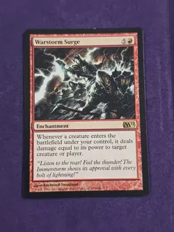 1x MTG - Warstorm Surge - Core Set 2012, M12 - NM - Image 1