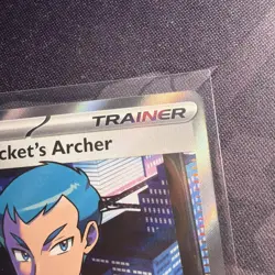 Team Rocket’s Archer 223/182 Trainer Pokemon Card Destined Rivals TCG - Image 3