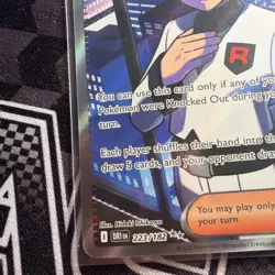 Team Rocket’s Archer 223/182 Trainer Pokemon Card Destined Rivals TCG - Image 5