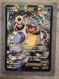 Pokemon TCG Blastoise EX Black Star Promo Holo Card XY122 - Image 4