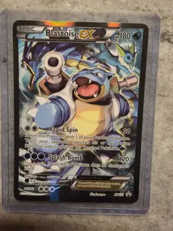 Pokemon TCG Blastoise EX Black Star Promo Holo Card XY122 - Image 5