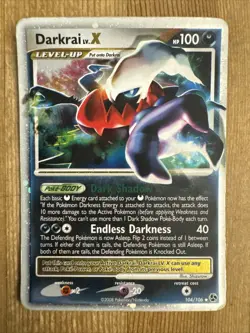 Darkrai Lv. X 104/106 Great Encounters Ultra Rare Holo Pokemon Card HP - Image 1