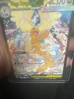 💎 GEM MINT Mega Dragonite EX Full Art 290/217 Pokemon Card FRESH PULL💎 - Image 2
