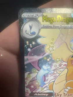 💎 GEM MINT Mega Dragonite EX Full Art 290/217 Pokemon Card FRESH PULL💎 - Image 5