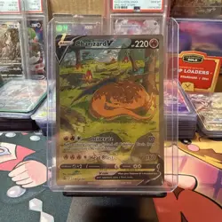 Pokemon Charizard V SWSH Promo SWSH260 Full Art Foil Promo Card - Image 1