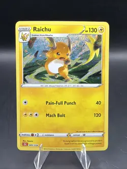 Raichu 009/034 Trading Card Game Classic Holo - Image 1
