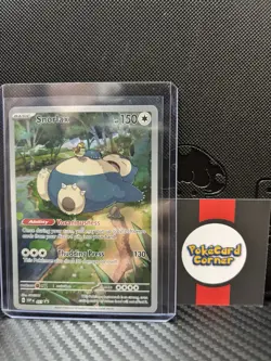 Pokemon TCG Snorlax 051 SV Scarlet & Violet Promo Card Holo Mint Condition - Image 1