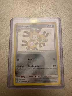 Pokemon Card : Shiny MAGNETON SV28/SV94 Hidden Fates Shiny Vault Holo - Image 1