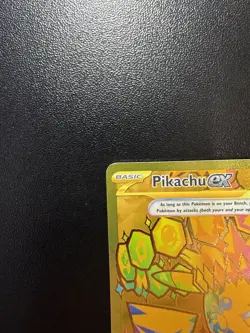 Pikachu Ex Sv: Prismatic Evolutions 179/131 Hyper Rare Holo Pokemon TCG Card NM - Image 3