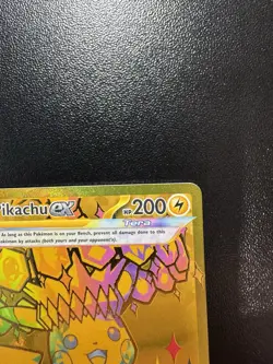 Pikachu Ex Sv: Prismatic Evolutions 179/131 Hyper Rare Holo Pokemon TCG Card NM - Image 4